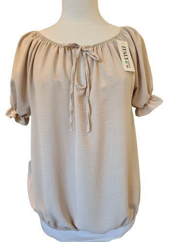 Made italy beige bubble - in, hem