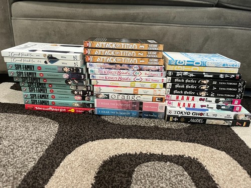 Mixed manga lot - , (millynilly65)