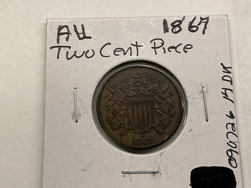 1867 two cent - 1867, piece