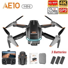 Ae10 mini drone gps - 4k, hd
