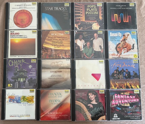 Lot classical telarc cds - of,