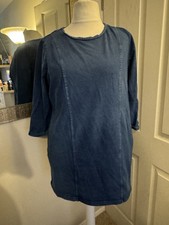 Woolovers Women's Size L Denim