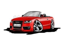 Audi A5 Cabriolet Red