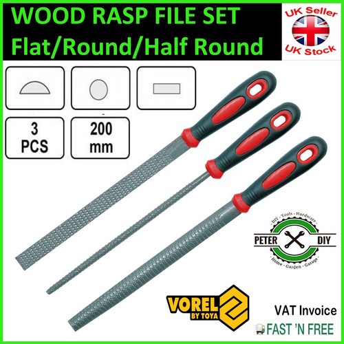 3pcs wood rasp file - file, set