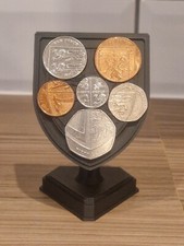 Royal Shield Coin Display