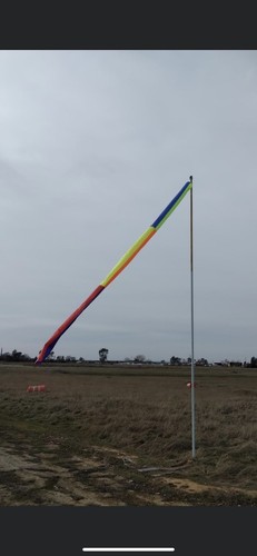 Foot windsock only no - , only.