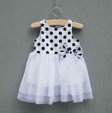 Toddler Girls Sleeveless Polka
