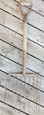 Antique Farm Implement 10 Tine