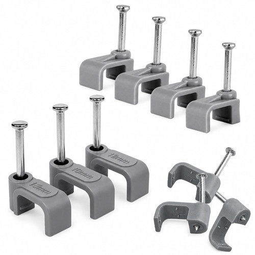 Flat cable clips with - clips,