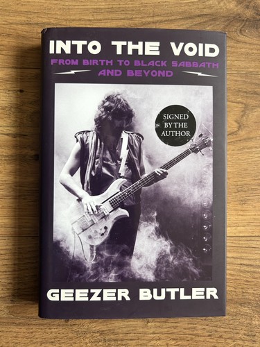 Geezer butler signed - geezer,