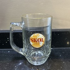 Vintage SKOL Lager Pint Glass