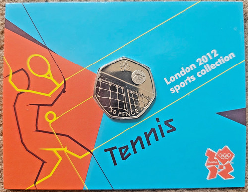 2012 olympic 50p fifty pence - 2012,