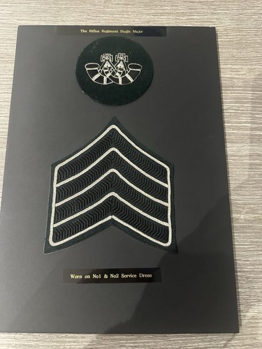 Rifles regiment bugle major - bugle,