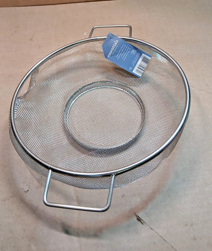Sieve round stainless - stainless, steel