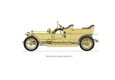 1960s LARGE CLASSIC CAR Print