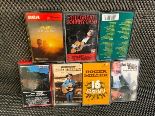 Country music cassette tape - country,
