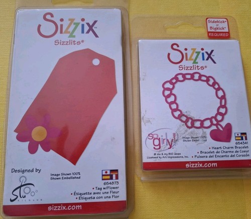 Sizzix sizzlets die tag with - sizzix,