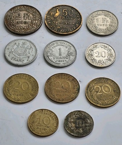 Job lot old french monaco - of,