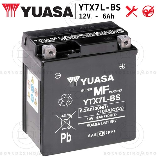 Yuasa ytx7l original sealed - ytx7l-bs,