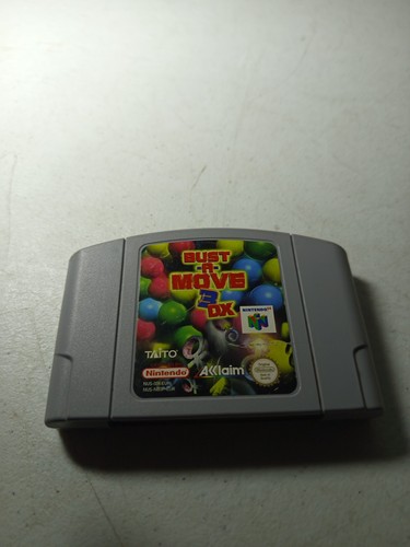 N64 bust move - bust-a-move, game