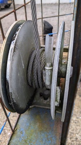 Pfaff winch manual - manual, barrel