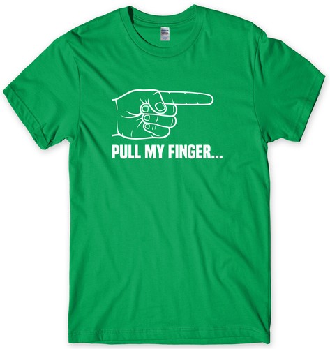 Pull finger funny mens - finger,