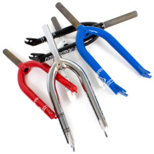 Eastern Bikes Atom 3/8" BMX Fork - Full Chromoly Freestyle BMX Forks