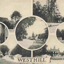 Westmill Buntingford Multiview Hertfordshire - 1922 Postcard U32