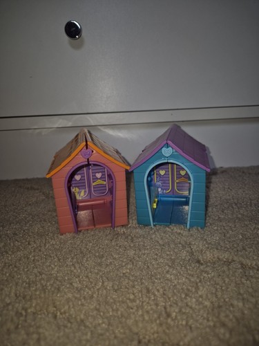 Polly pocket folding - 2x, dog