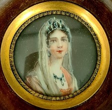 B0513 miniature portrait - miniature,