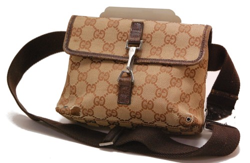 Gucci canvas monogram waist - gucci,