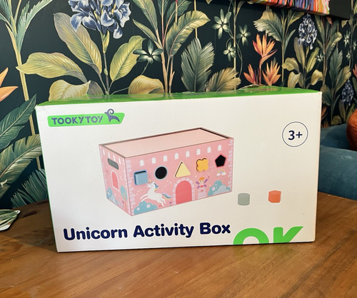 Tooky toy unicorn activity - unicorn, box