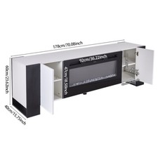 Electric Fireplace w/ TV Stand