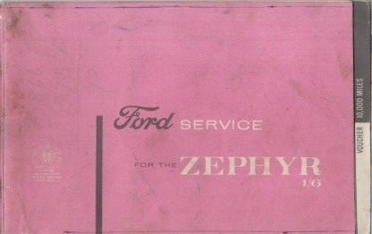 Ford zephyr 6 mk3 - ford, saloon