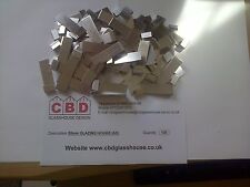100 x Greenhouse Aluminium Glazing Clips for 4mm Glass *FREE 1st CLASS POSTAGE*