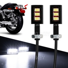 2x Universal LED Number Plate