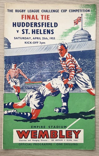 Rugby league programme - rugby,