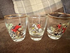 3 x Hunting Shot Glasses