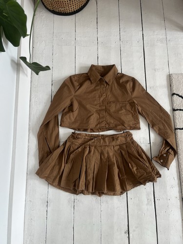 Zara brown ord - shirt, mini