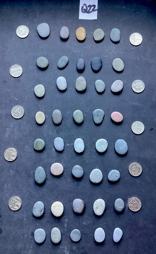 Small grey painting rocks - small,