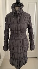 Ladies Grey Down Filled Puffer Coat Size 38 UK 10 