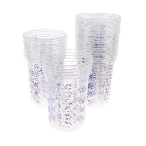 10pcs 600ml paint - 10pcs, cups