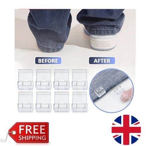 Invisible leg shortening clip - invisible,