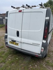 Ex Bt Vauxhall Vivaro Twin Sliding Doors Van.124.000 Miles
