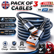 Heavy Duty Braided Long USB