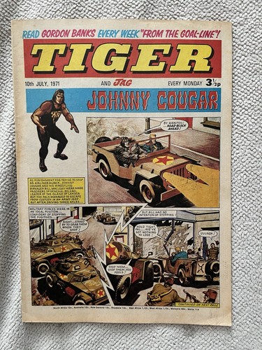 Tiger comic 10th - tiger, 1971