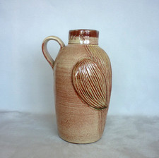 Clive Brooker Jug. Good Luck. Vintage Studio Art Pottery. Signed Vase. VGC 