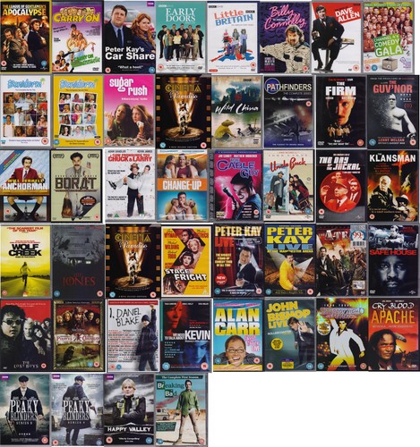 Dvd job lot films box - dvd,
