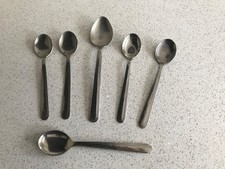 British Midland vintage cutlery. 6 spoons.