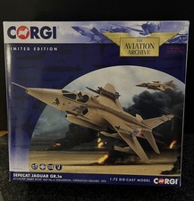 Corgi AA35414 1/72 Sepecat Jaguar GR.1a XZ356/EP ‘Mary Rose’  Op Granby mint